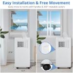 GarveeTech 8000 BTU Portable 3-in-1 AC Unit