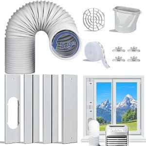 CASSAIO Portable Air Conditioner Window Vent Kit