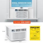 ROVSUN 12000 BTU Window AC and Heater Combo