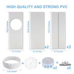 Portable AC Sliding Door Vent Kit, 2024 Upgrade