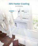 5,000 BTU Window AC for Small Spaces, White