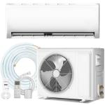 9,000 BTU Ductless Mini Split AC/Heater System