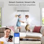 COSTWAY 18K Dual Zone Mini Split AC Heat Pump