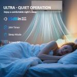 9,000 BTU Ductless Mini Split AC/Heater System