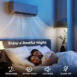 COSTWAY 18K Dual Zone Mini Split AC Heat Pump