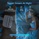 Humhold Portable Air Conditioners 14000Btu with Remote Control, 3-in-1 Free Stand Smart Cooling Portable AC Unit with Dehumidifier, Fan, Cools Room up to 700 sq.ft, Auto Swing,24H Timer, Windows Kit