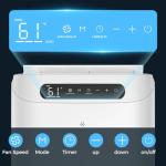 Humhold Portable Air Conditioners 14000Btu with Remote Control, 3-in-1 Free Stand Smart Cooling Portable AC Unit with Dehumidifier, Fan, Cools Room up to 700 sq.ft, Auto Swing,24H Timer, Windows Kit