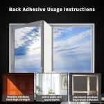 SPONDWILD 118"/300CM Portable AC Window Seal Kit - Air Conditioner Window Seal for Window Air Conditioner & Dryer, Waterproof Window Seal Kit, Easy Install for Push Out Windows