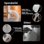 SPONDWILD 118"/300CM Portable AC Window Seal Kit - Air Conditioner Window Seal for Window Air Conditioner & Dryer, Waterproof Window Seal Kit, Easy Install for Push Out Windows