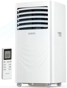 12000 BTU Portable Air Conditioners, AC Unit for Bedroom with 4 Modes Cooling/Dehumidifier/Fan & Sleep, Up to 400 Sq.Ft, 45db Quiet, 24H Timer & Remote, Standing Air Conditioner for Rooms Office Home