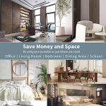 Uhome 2024 New Portable Air Conditioner, 8000 BTU Compact AC Unit with Cooling, Dehumidifier, Fan, Remote Control and Window Mount Kit Included, White