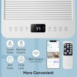 Aoxun 10000 BTU Portable Air Conditioners, WiFi APP Smart Control, 4-IN-1 AC Unit, Fast Cooling, Dehumidifier, Fan & 24H Timer Quiet Sleep, W/Remote Control, Window Kits, for Home/Office/Dorm