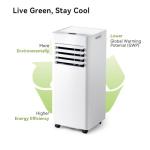 Aoxun 10000 BTU Portable Air Conditioners, WiFi APP Smart Control, 4-IN-1 AC Unit, Fast Cooling, Dehumidifier, Fan & 24H Timer Quiet Sleep, W/Remote Control, Window Kits, for Home/Office/Dorm
