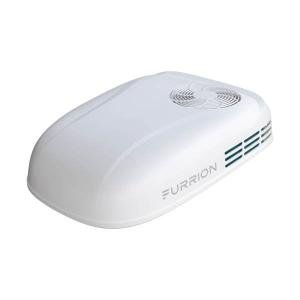 Furrion Chill HE 15K White Low-Profile RV Rooftop Air Conditioner with Heat Pump, R32 Refrigerant, Dual Fan Motors, Climatesmart, Vibrationsmart, Adaptable Control - FACR13LPSA2-PS-AM KIT