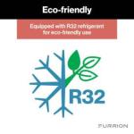 Furrion Chill HE 15K White Low-Profile RV Rooftop Air Conditioner with Heat Pump, R32 Refrigerant, Dual Fan Motors, Climatesmart, Vibrationsmart, Adaptable Control - FACR13LPSA2-PS-AM KIT