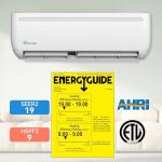 YITAHOME 18000 BTU Mini Split Air Conditioner Heat Pump System, Wifi Enabled 19 SEER2 208-230V Inverter Ductless AC Cool Up to 1250 Sq. Ft, Compatible with Alexa, Complete Installation Kit, White