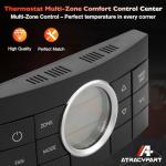 3314082.000 RV Multi-Zone Thermostat 10-Button Comfort Control Center- Compatible with Dometic Air Conditioner Series 579, 595, 600, 6308, 520, 6218xx, 457915- Replaces 3312024.000