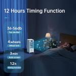Portable Air Conditioners, 3-IN-1 Evaporative Swamp Cooler, Windowless Air Conditioner, 4 Modes & 3 Speeds, 12H Timer, Child Lock, Smart Remote & Touch Control, Portable Ac Unit for Bedroom, Indoor
