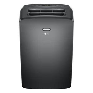 LG 8000 BTU (DOE) / (12000 ASHRAE) Portable Air Conditioners Cools 350 Sqft Easy Install & WiFi App Remote Eco-friendly, Quiet Small & Medium Room Air Conditioner AC Unit Home Gray LP0823GSSM