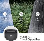 LG 8000 BTU (DOE) / (12000 ASHRAE) Portable Air Conditioners Cools 350 Sqft Easy Install & WiFi App Remote Eco-friendly, Quiet Small & Medium Room Air Conditioner AC Unit Home Gray LP0823GSSM