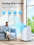 VAGKRI 12,000 BTU Portable AC Unit with Remote