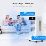 JRD Portable Air Conditioner with Ice Packs and Timer