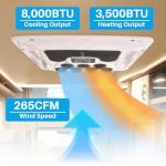 12V Rooftop Air Conditioner for RVs and Vans