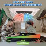 12V Rooftop Air Conditioner for RVs and Vans