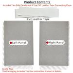 Window Air Conditioner Seal kit Surround Insulation Side Panels White for Window AC Unit Indoor, Heat Insulating And Windproof For Winter And Summer