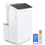Cooper&Hunter 14,000 BTU (12,000 BTU SACC) Inverter Portable Air Conditioner with Heat Pump with Dual Hose, Dehumidifier, and Fan For Areas Up To 550 Sq. Ft, with Remote Control & Window Kit