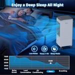 Portable Air Conditioners, 1.6 Gal Fast Cooling Evaporative Air Cooler, Portable AC Unit w/3 Spds & Cooling Mode, Swamp Cooler w/Remote, Windowless Air Conditioner for Room Office Garage