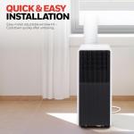 Honeywell 13,500 BTU Slim Portable AC with Fan, Dehumidifier, Remote Control – Cools Up to 660 Sq. Ft., HX4CESAWG0 (10,000 BTU SACC)
