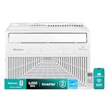 Hisense WCT06W25A Window Air Conditioner, 6,000 BTU, White