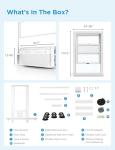 Midea MAW10V1QWT U-Shaped AC Window Air Conditioner