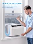Midea MAW10V1QWT U-Shaped AC Window Air Conditioner