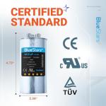 BlueStars 45/5 MFD Dual Run Start Capacitor