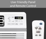LG Window-Mounted Air Conditioner with Remote, 12,000 BTU