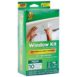 Duck Brand Window Insulation Kit for 10 Windows