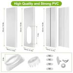 Portable AC Window Vent Kit for Sliding Windows