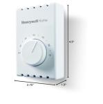 Honeywell Home CT410B Premium Line Volt Thermostat