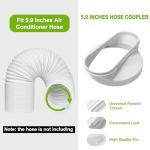 Portable AC Window Vent Kit for Sliding Windows