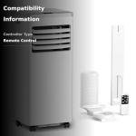ZAFRO 8,000 BTU Portable Air Conditioner with Remote