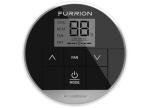 Furrion Chill Single-Zone Basic Backlit LED Wall Thermostat - Black, 2 Fan Speeds, Compatible HE Air Conditioners - FACW10ESSA-BL
