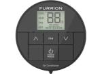 Furrion Chill Single-Zone Basic Backlit LED Wall Thermostat - Black, 2 Fan Speeds, Compatible HE Air Conditioners - FACW10ESSA-BL