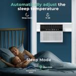 R.W. FLAME 10,000 BTU U-Shaped Window AC Unit