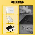 Q Brand 10,000mAh Portable Charger with Built-in Cables