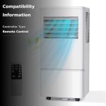 Air Choice Portable Air Conditioner, 10000 BTU Air Conditioner Portable for Room Up to 450 Sq.Ft, Remote Control, 24H Timer, Dehumidifier & Fan Modes, 3-in-1 AC Unit with Window Kit for Home Office