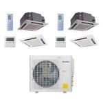 Gree 30,000 BTU Dual-Zone Ceiling Cassette AC