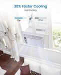 5000 BTU Window Air Conditioner with Easy Install