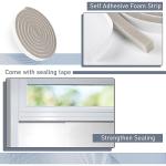Flamorrow Dual Hose Portable AC Window Kit